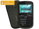 Celular Alcatel OT900 Teclado Qwerty Câmera 2MP MP3 Player B